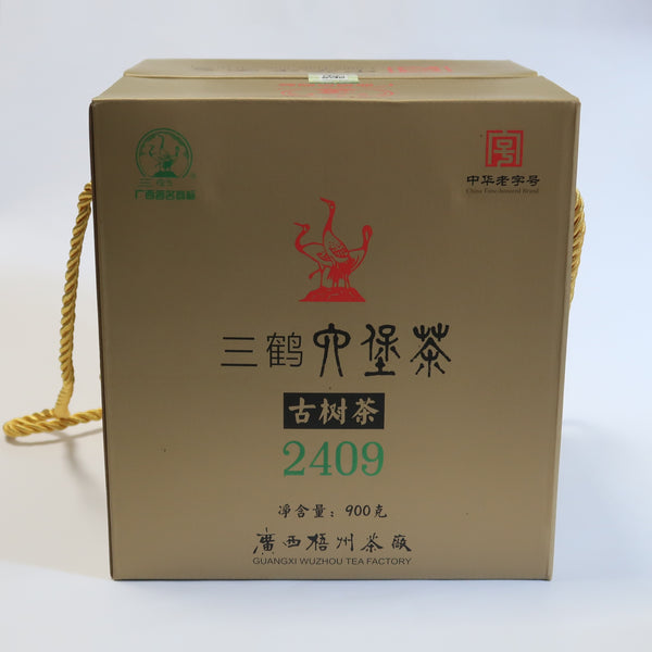 2017 Three Cranes 2409 Old Tree Liubao Tea