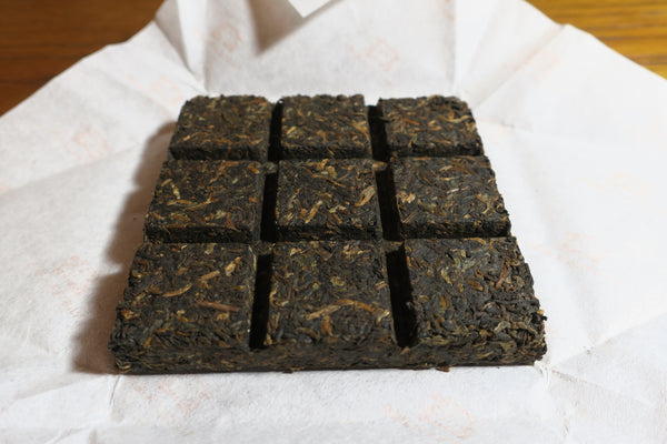 2014 Dayi Hu Po Fang Zhuan (Amber Square) Brick Ripe Puerh Tea