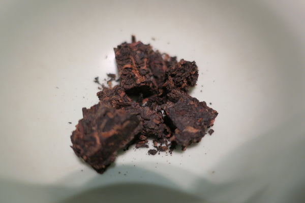 2014 Dayi Hu Po Fang Zhuan (Amber Square) Brick Ripe Puerh Tea